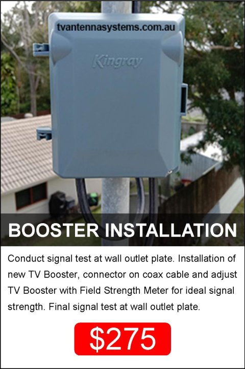 Caboolture TV Amplifier Booster Installation